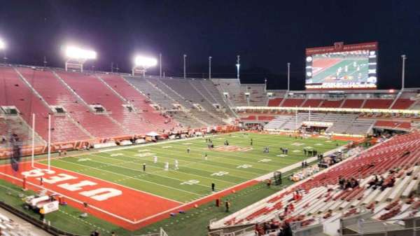Rice-Eccles Stadium, bloc: n19, rangée: 43, place: 9
