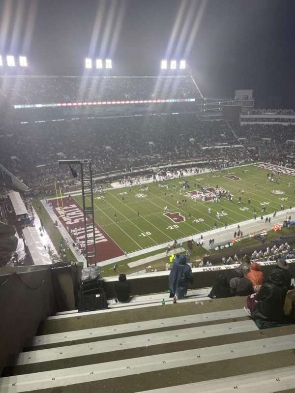 Davis Wade Stadium, bloc: 340, rangée: 10, place: 26