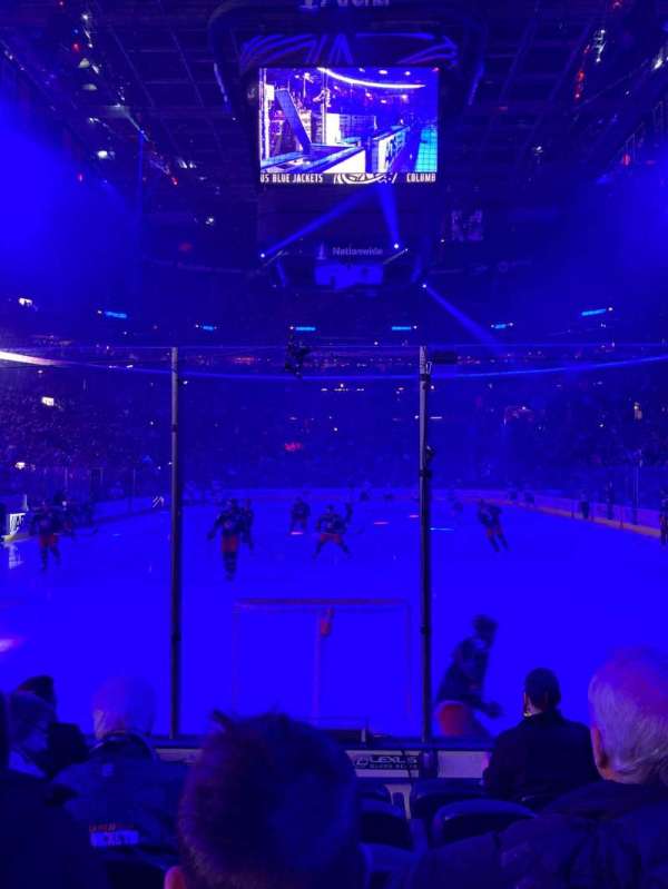 Nationwide Arena, bloc: 120, rangée: F, place: 5