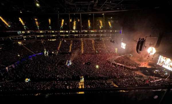 The O2, London, bloc: 420, rangée: A, place: 919