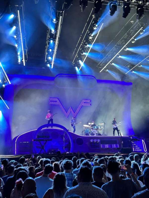 RBC Amphitheatre, bloc: 203, rangée: A, place: 1