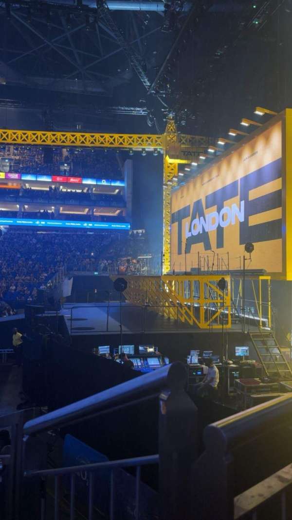 The O2, London, bloc: 113, rangée: J, place: 394