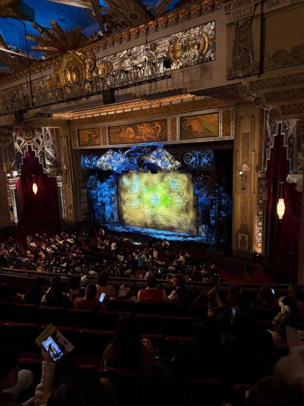 Hollywood Pantages Theatre, bloc: Mezzanine R, rangée: G, place: 24