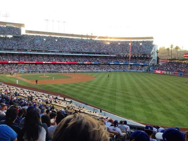 Dodger Stadium, bloc: 162LG, rangée: N, place: 2