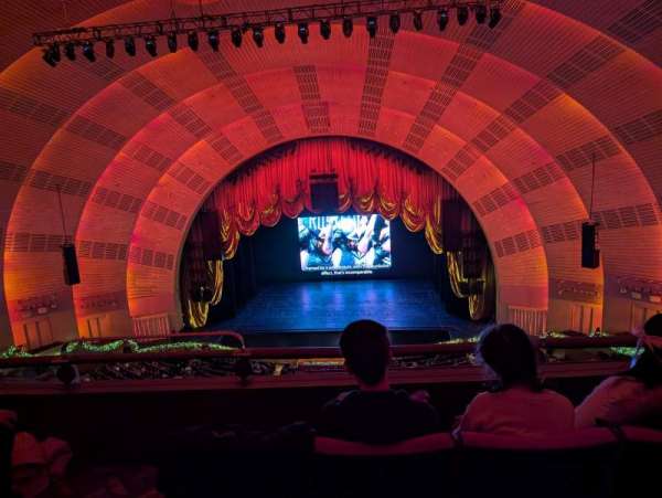 Radio City Music Hall, bloc: 3rd Mezzanine 3, rangée: C, place: 312