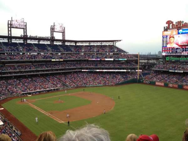Citizens Bank Park, bloc: 308, rangée: 7, place: 5