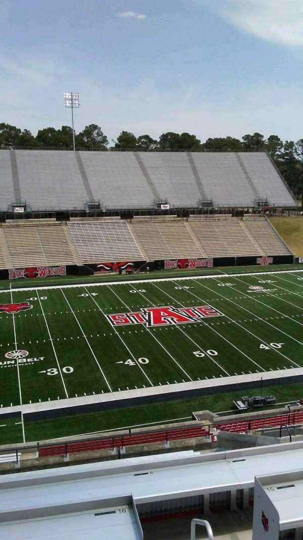 Centennial Bank Stadium, bloc: EE, place: 43