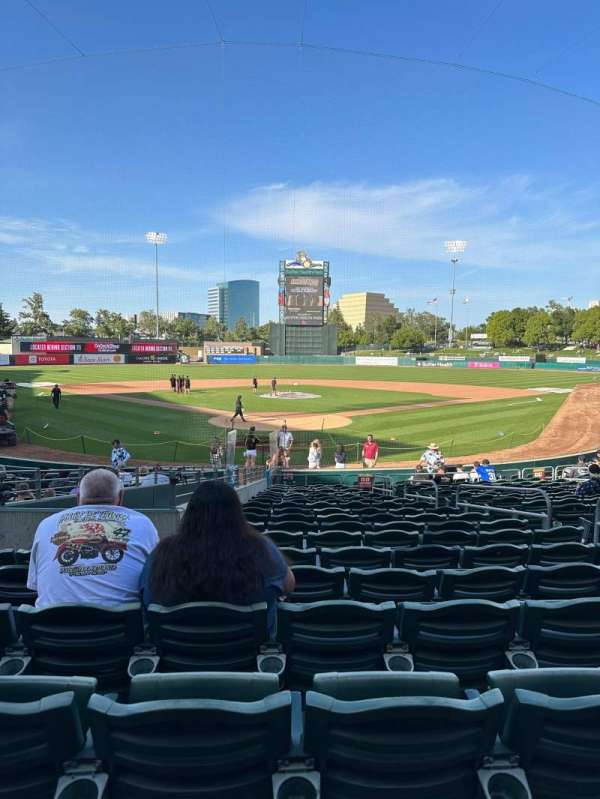 Sutter Health Park, bloc: 112, rangée: 18, place: 7