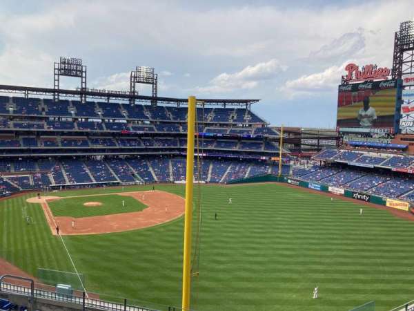 Citizens Bank Park, bloc: 306, rangée: 8, place: 7