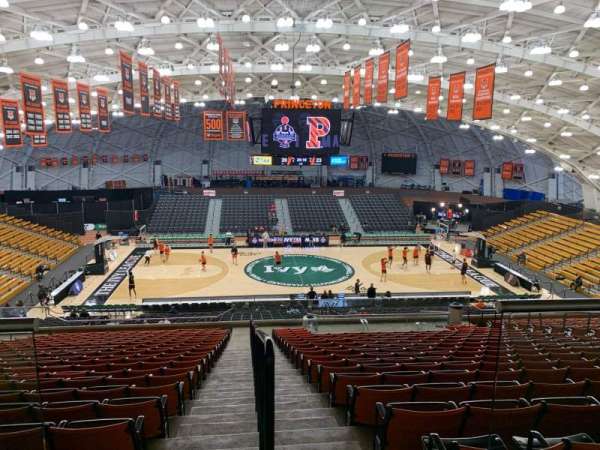 Jadwin Gymnasium, bloc: 307, rangée: 1, place: 1