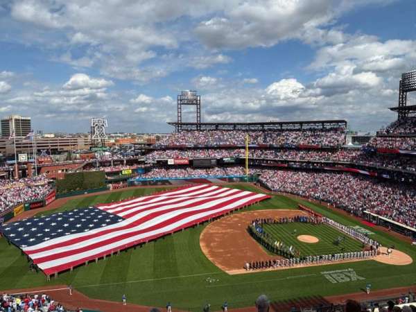 Citizens Bank Park, bloc: 428, rangée: 1, place: 18