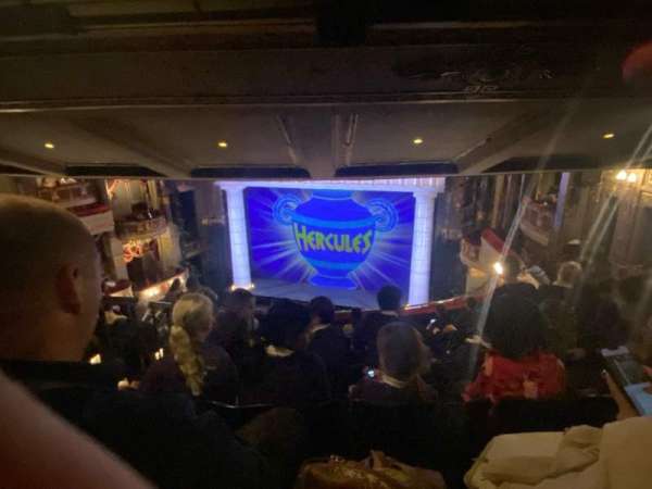 Theatre Royal Drury Lane, bloc: Grand Circle, rangée: H, place: 15