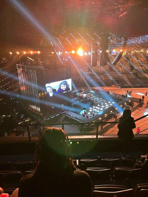 Accor Arena, bloc: Balcon O, rangée: 85, place: 3