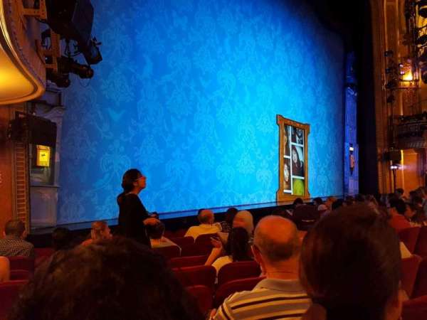 Walter Kerr Theatre, bloc: Orchestra L, rangée: K, place: 17