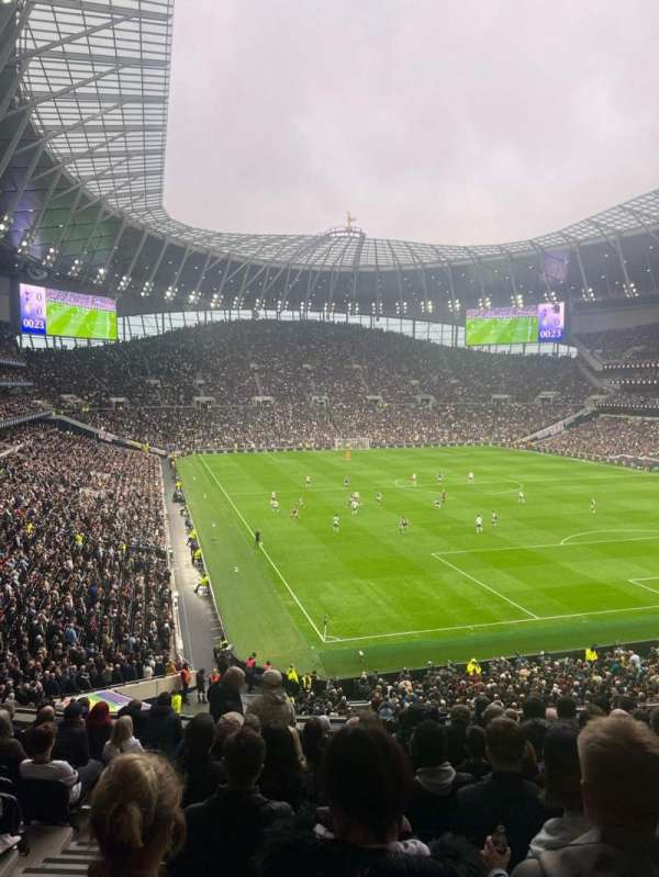 Tottenham Hotspur Stadium, bloc: 423, rangée: 11, place: 460