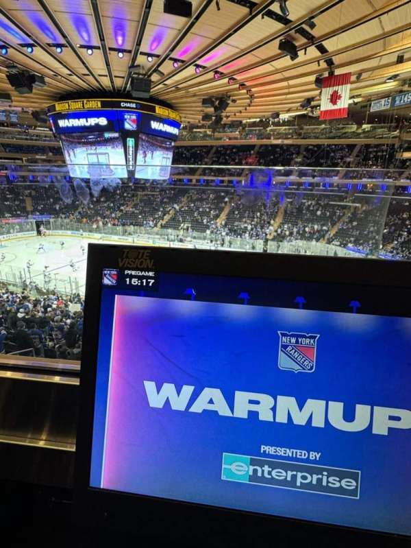 Madison Square Garden, bloc: 226, rangée: 1, place: 14
