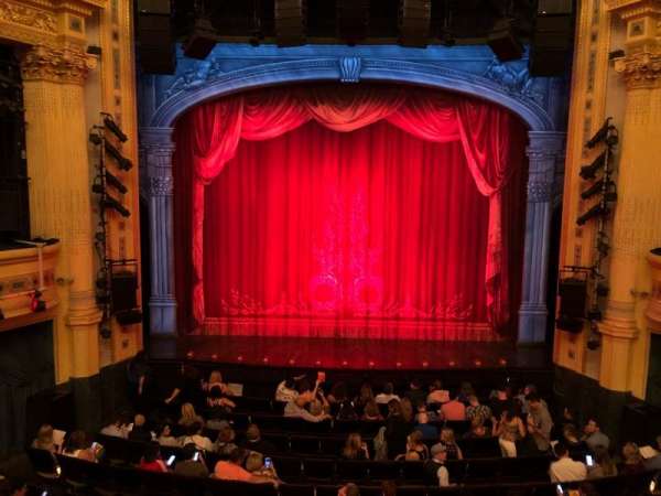 Hudson Theatre, bloc: Dress Circle C, rangée: B, place: 108