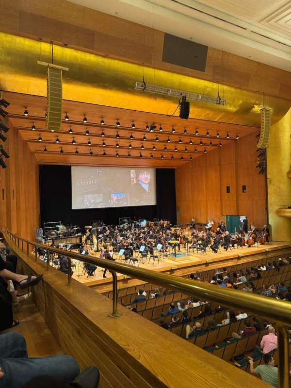 Abravanel Hall, bloc: Tier 1 left B, rangée: 1, place: 106