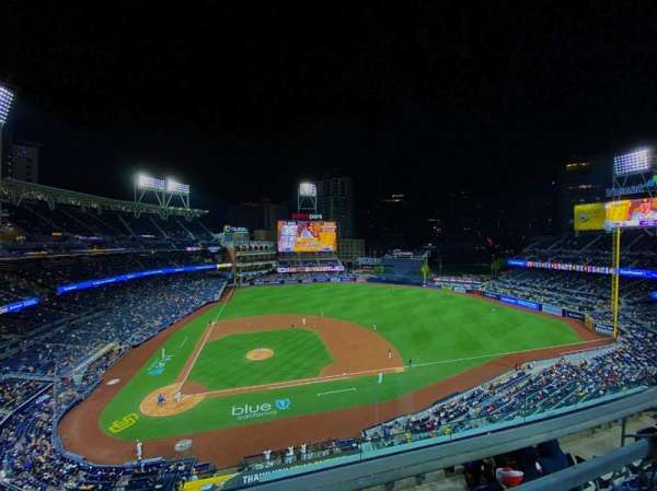 Petco Park, bloc: 309, rangée: 4, place: 10