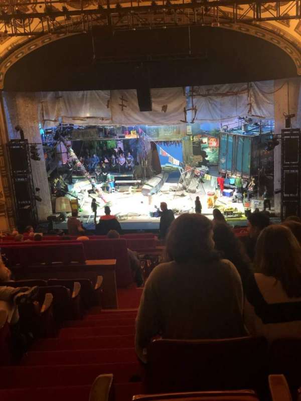 Cadillac Palace Theater, bloc: Balcony RC, rangée: S, place: 321