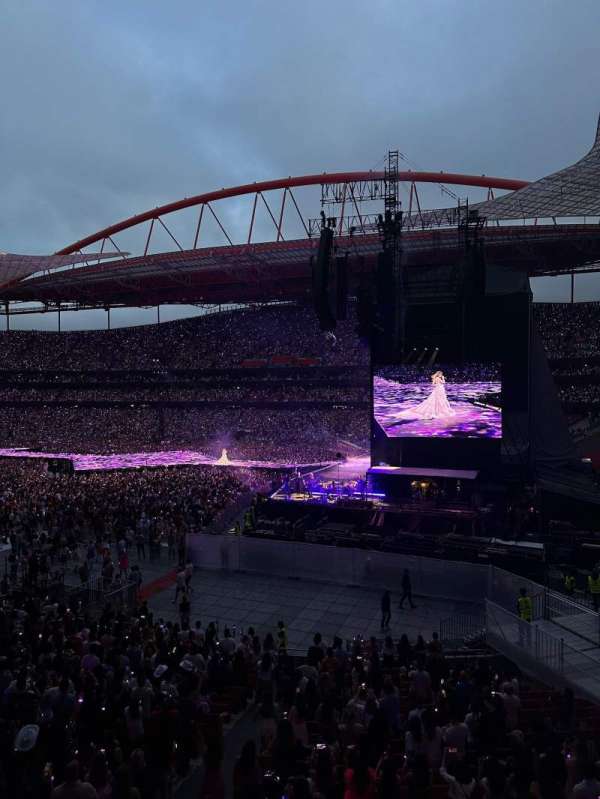 Estádio da Luz, bloc: Lower 26, rangée: A, place: 6