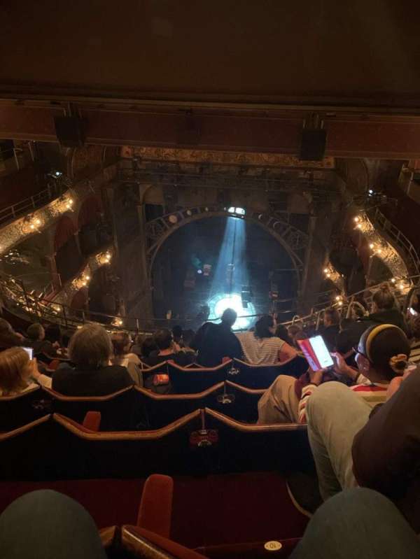 Palace Theatre, West End, bloc: Balcony, rangée: J, place: 10