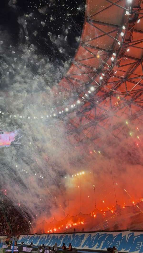 Stade Vélodrome, bloc: jean Bouin G, rangée: 3, place: 7