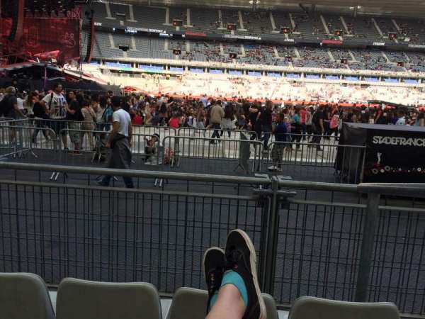 Stade De France, bloc: S7, rangée: 3 (front row, place: 18