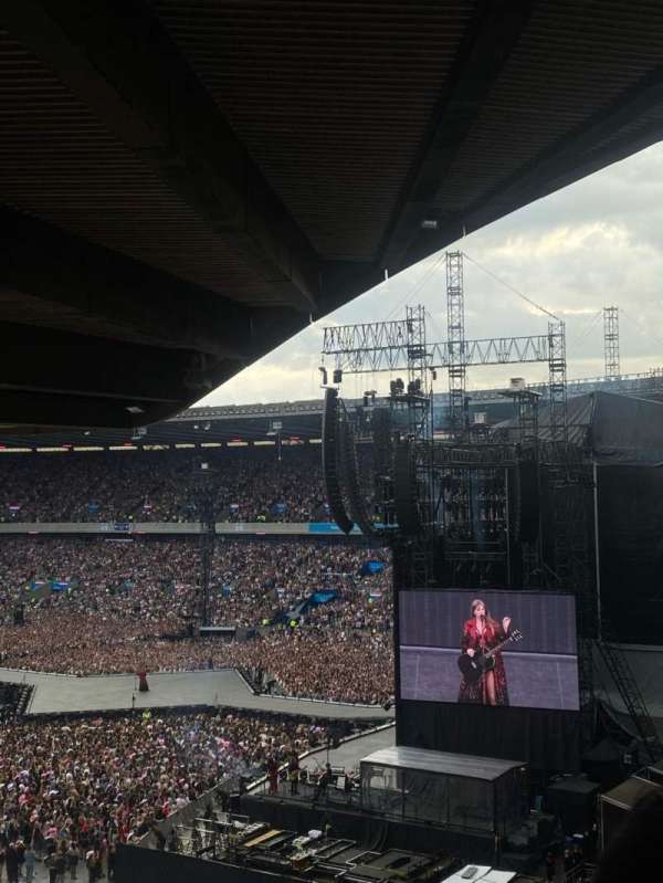Murrayfield Stadium, bloc: N20, rangée: X, place: 5