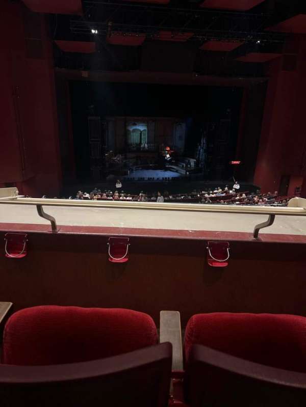 San Diego Civic Theatre, bloc: Mezzanine L, rangée: P, place: 21