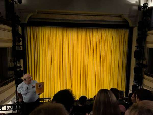 Fortune Theatre, bloc: Dress Circle, rangée: E, place: 6