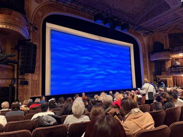Winter Garden Theatre, bloc: Orchestra L, rangée: L, place: 15
