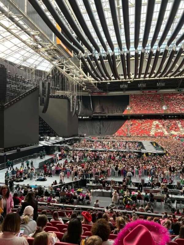 Johan Cruijff ArenA, bloc: 108, rangée: 13, place: 219