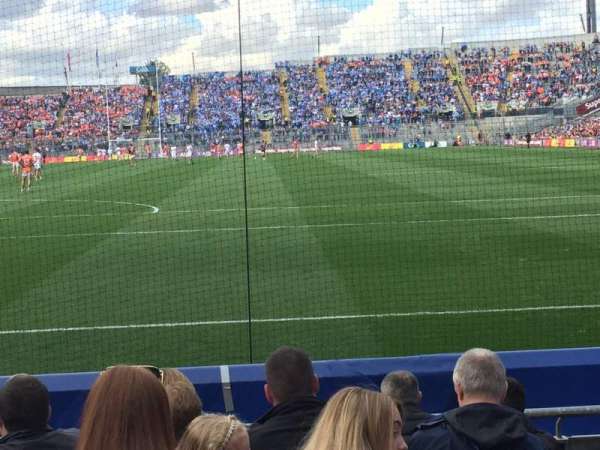 Croke Park, bloc: 317, rangée: H, place: 24