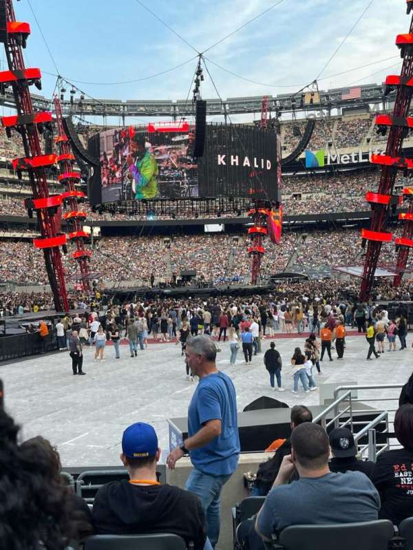 MetLife Stadium, bloc: 148, rangée: 9, place: 15
