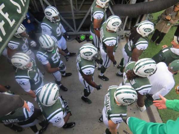 MetLife Stadium, bloc: 123, rangée: 3 (1st Row), place: 3