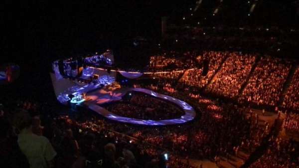 The O2, London, bloc: 405, rangée: R, place: 14