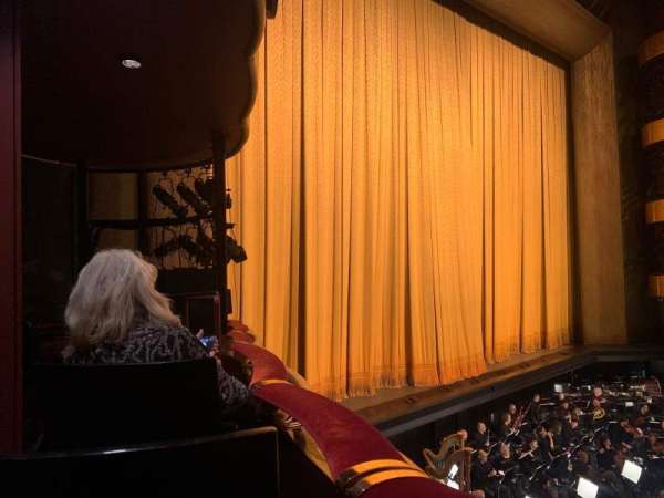 David H. Koch Theater, bloc: First Ring L, rangée: AA, place: 45