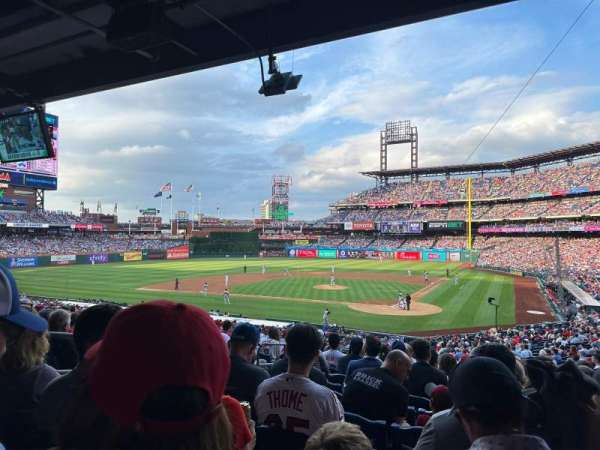 Citizens Bank Park, bloc: 126, rangée: 33, place: 11