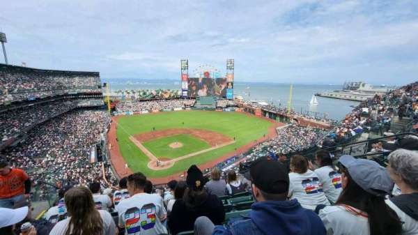 Oracle Park, bloc: VR313, rangée: 5, place: 9