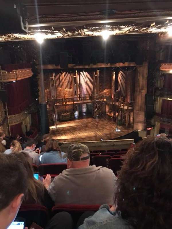 CIBC Theatre, bloc: Mezzanine L, rangée: J, place: 3