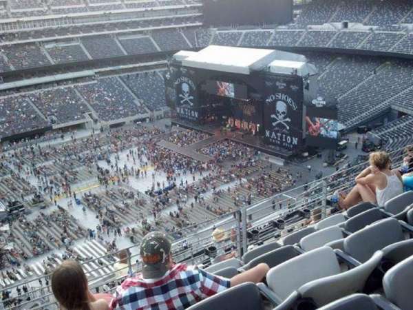 MetLife Stadium, bloc: 316, rangée: 9, place: 15