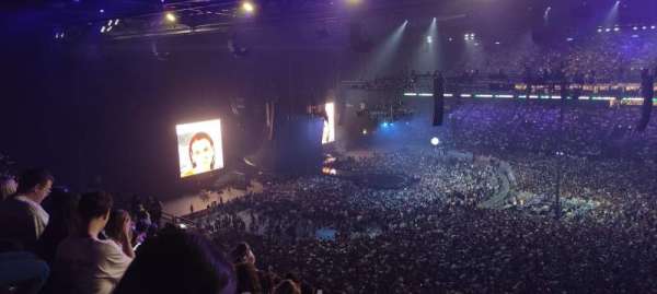 Paris La Défense Arena, bloc: 405, rangée: 56, place: 18
