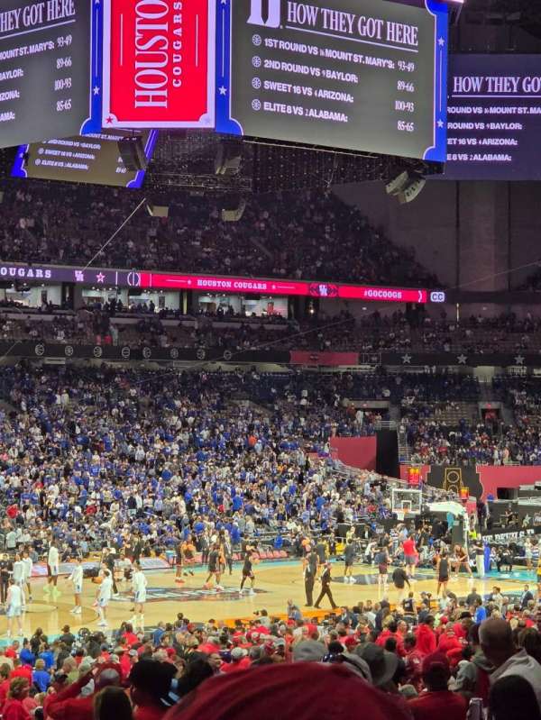 Alamodome, bloc: 116, rangée: 25, place: 12