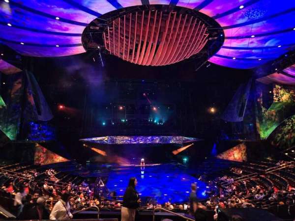 Mystère Theatre at Treasure Island, bloc: 203, rangée: EE, place: 1