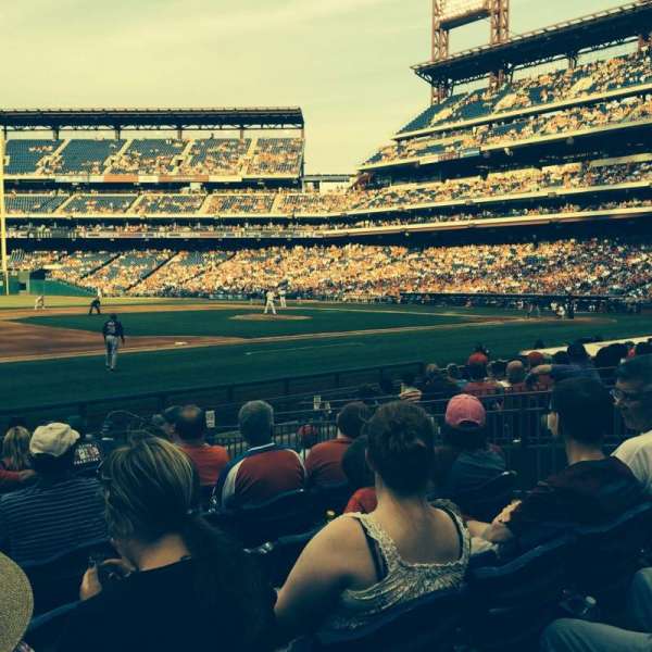 Citizens Bank Park, bloc: 133, rangée: 13, place: 7