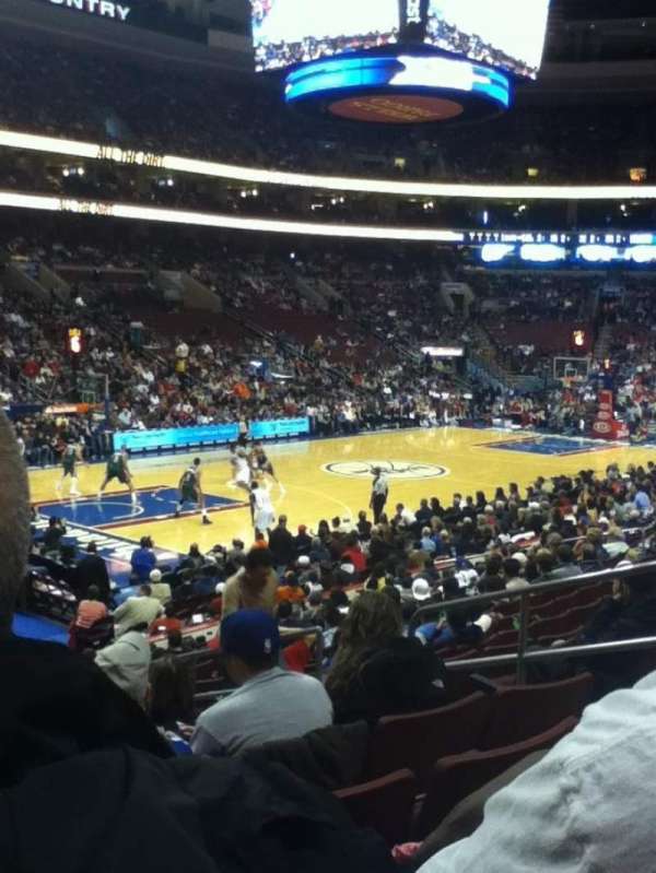 Xfinity Mobile Arena, bloc: 110, rangée: 17, place: 14