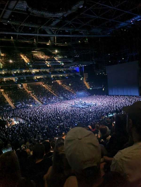 The O2, London, bloc: 110, rangée: Z, place: 296