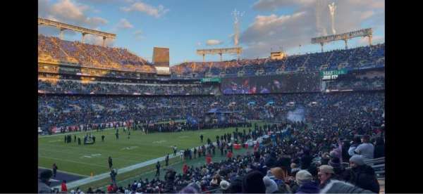 M&T Bank Stadium, bloc: 133, rangée: 31, place: 18