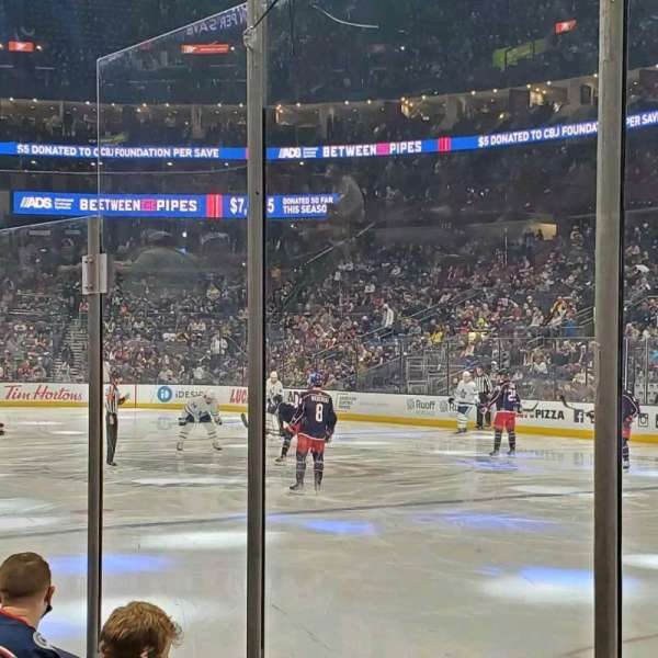 Nationwide Arena, bloc: 101, rangée: 5, place: 8